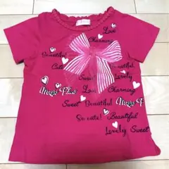 メゾピアノ Tシャツ(リボン)