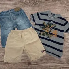 F.O.KIDS/POLO ラルフローレン/110㎝♡ポロシャツパンツ3枚セット