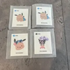 ディライトプロジェクト サンリオ ステッカー 4枚セット