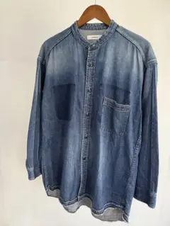 【未使用】Johnbull シェードデニムシャツ 13598 Ｌ