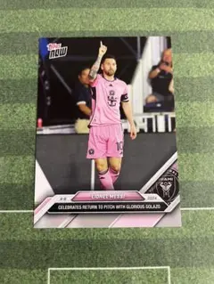 完売品　メッシ　インテルマイアミ　Topps Now カード