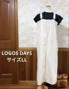 LOGOS DAYS DENIMスカートワンピース（LL）