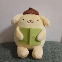 ポムポムプリン マスコット サンリオ当りくじ 本 読書 ぬいぐるみ サンリオ