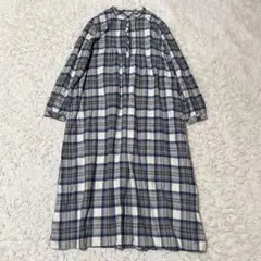 【美品】エルエルビーン スコッチ プラット フランネル ナイトガウン ワンピース