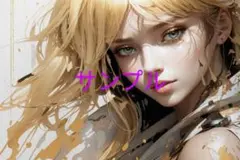 美少女デジタルアートイラスト