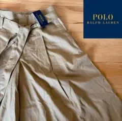 新品　POLO RALPHLAUREN レディース　ワイド　チノ　2