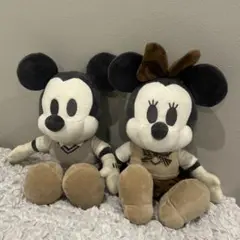 ミッキー＆ミニーデココレ制服ベストぬいぐるみ
