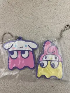 パックマン×サンリオキャラクターズ　スペシャルラバーマスコッガチャガチャ