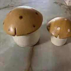 きのこの調味料入れ　置物でも