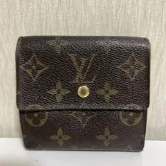 LOUIS VUITTON ルイヴィトン Wホック折り財布 モノグラム