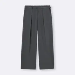 【完売品】GU バレルレッグスラックス 丈長め