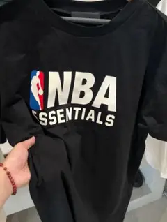 FEAR OF GOD NBA ESSENTIALS ブラックTシャツLサイズ