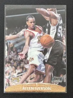 アレン・アイバーソン 76ers Stadium Chromeカード