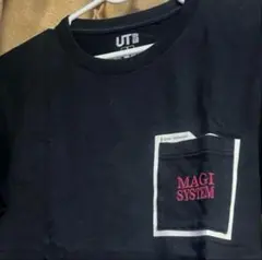 MAGI SYSTEM エヴァンゲリオン ブラックTシャツ Sサイズ