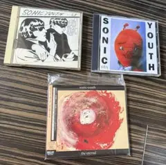 SONIC YOUTH アルバム3枚セット Goo/diRty/eternal