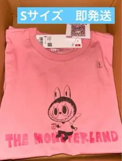 【S】ユニクロ　ポップマート　ザ・モンスターズ　ラブブ　Tシャツ