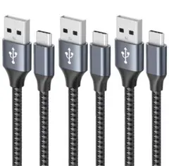 未使用　USB Type C ケーブル　3本セット
