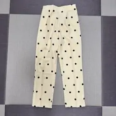 しまむらフロッキードットパンツ　RIVETTA