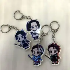鬼滅の刃　キーホルダー　炭治郎　あおい　しのぶさん