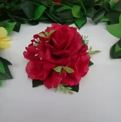 フラダンス髪飾り　ロケラニブーケ　ヘアクリップ