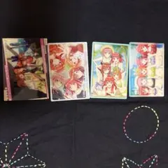 五等分の花嫁 ウエハース 五つ子イラストカード 4枚セット