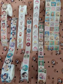 【B8】ラブブ♥ロールシールカット売り⭐50枚125円～⭐
