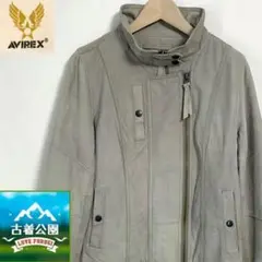 ★サイズM★AVIREX★レザーダブルライダースジャケット T-1320