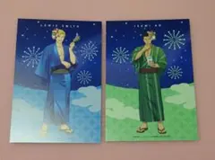 勇気爆発バーンブレイバーン　浴衣　特典ポストカード　イサミ　スミス