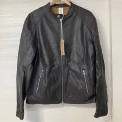 ☆新品未使用☆ Delan ☆デラン☆ライダース☆レザー☆イタリア☆