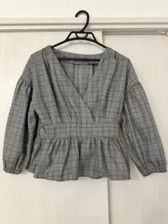 muse muse royalparty トップス チェックトップス