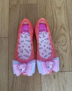 ハローキティ ピンク シューズ 15.0cm ラバーシューズ