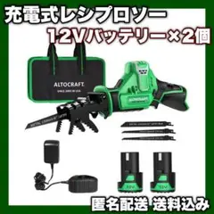 【⭐️大特価⭐️】レシプロソー 12V 電動ノコギリ 充電式 コードレス