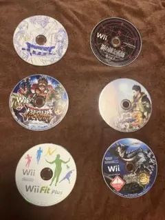 Wiiゲームソフト6本セット