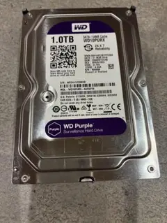WD Purple 1TB HDD WD10PURX 動作確認済み