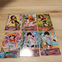 パン：ゼノ✾ビーデル姉妹✾スーパードラゴンボールヒーローズカードセット
