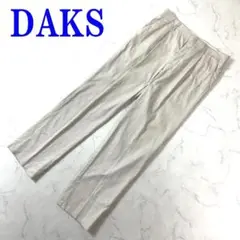 ダックス スラックスパンツ ベージュ 綿 ポリウレタン リネン 82 C3745