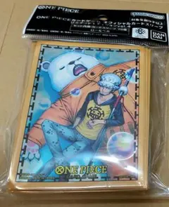 ワンピースカードゲーム　カードスリーブ　リミテッドエディション　ロー＆ベポ