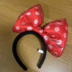 ミニーマウス リボンカチューシャ
