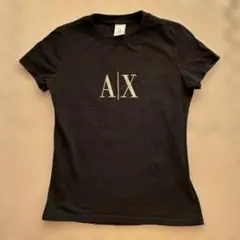 A|X アルマーニ エクスチェンジ ブラック Tシャツ Sサイズ