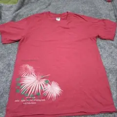 GILDAN プレミアムコットン Tシャツ 赤 デザイン