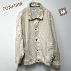 CONFIRM メンズ　長袖シャツ　デニム　ベージュ
