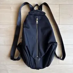 23区 ナイロン×レザー ミニ リュックサック