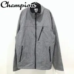 ヴィンテージ champion 裏起毛 ジップアップ ジャケット グレー系