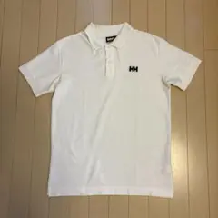 Helly Hansen ポロシャツ　M ホワイト　短丈　美品