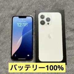 【バッテリー100%】【美品】iPhone13Pro シルバー 512GB