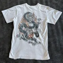 stussy 半袖　ドラゴンTシャツ