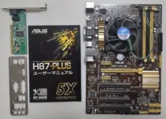 中古 ASUS H87-PLUS + Intel Core i5-4570