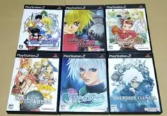 テイルズオブシリーズ PS2ソフト コンプリートセット 6点まとめ売り