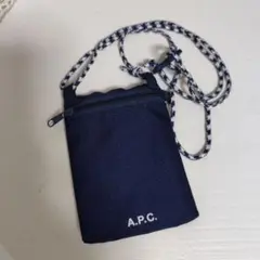 ☆A.P.C. アーペーセー　☆　ネックウォレット UOMO付録