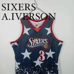 NBA アイバーソン SIXERS Mitchell&Nessユニフォーム 3番